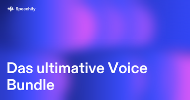 Das ultimative Voice Bundle