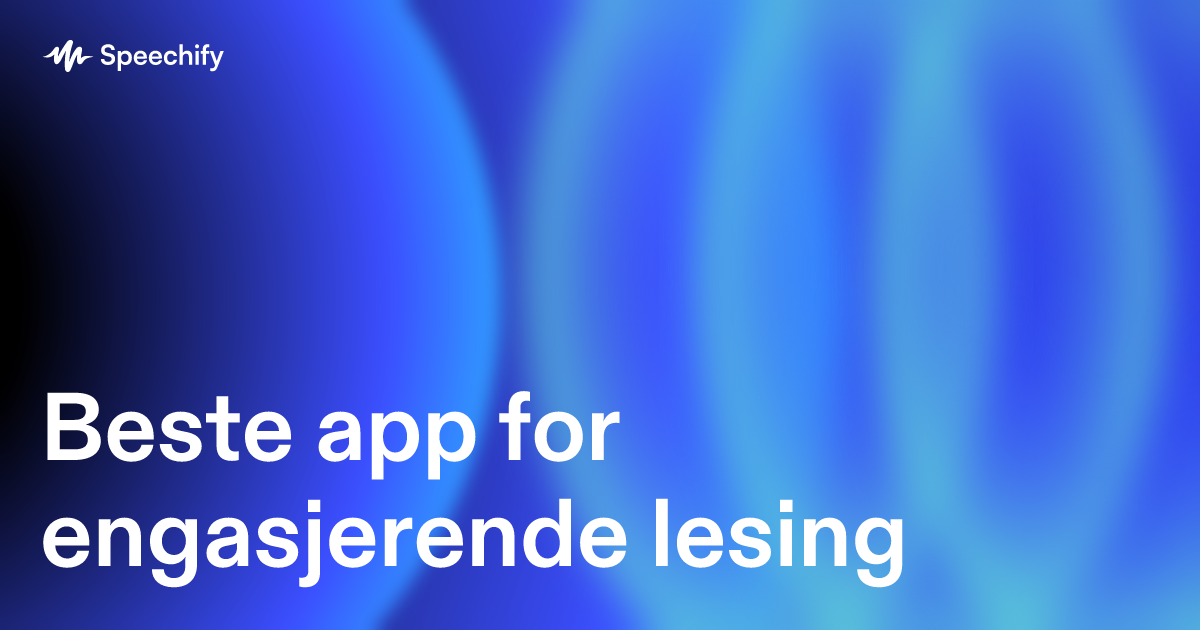 Beste app for engasjerende lesing