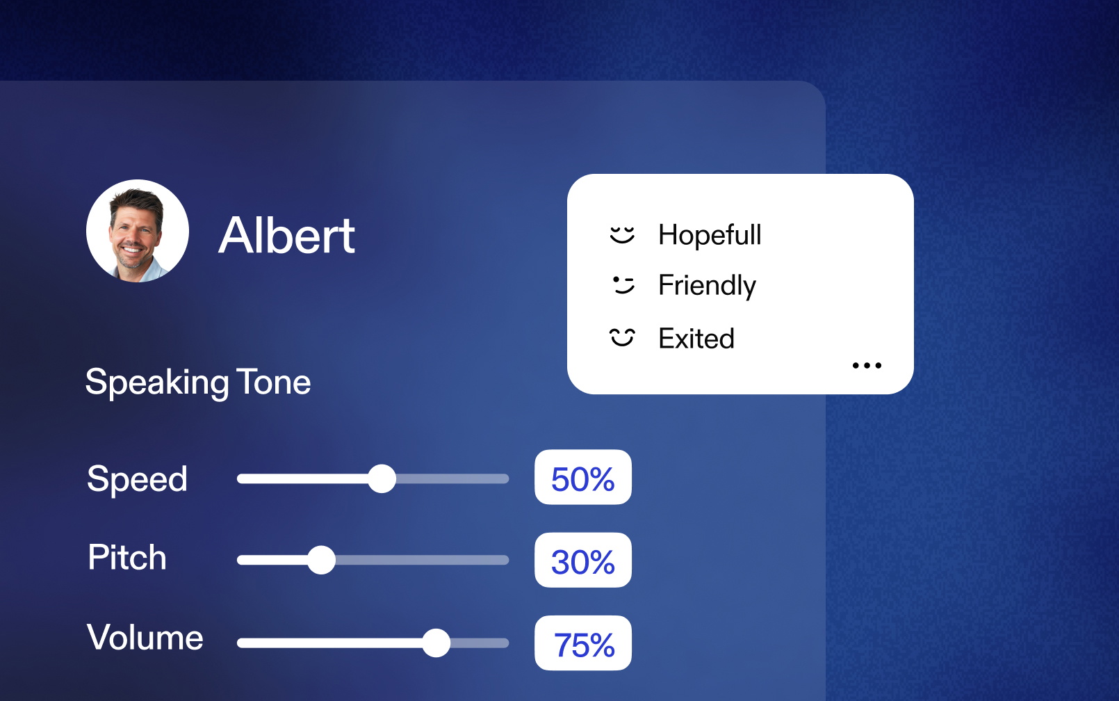 detailed voice control