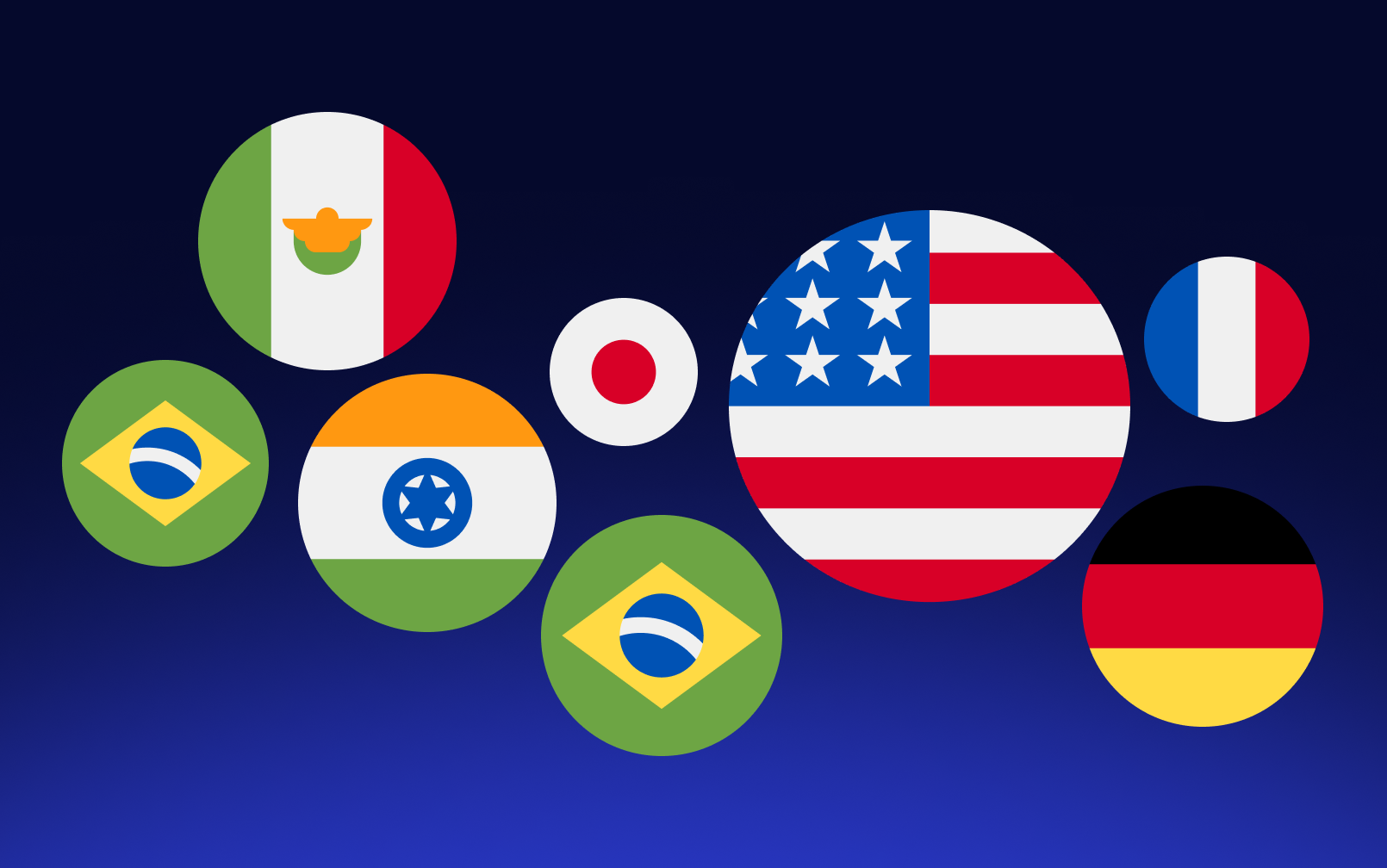 Listen in over 60 languages