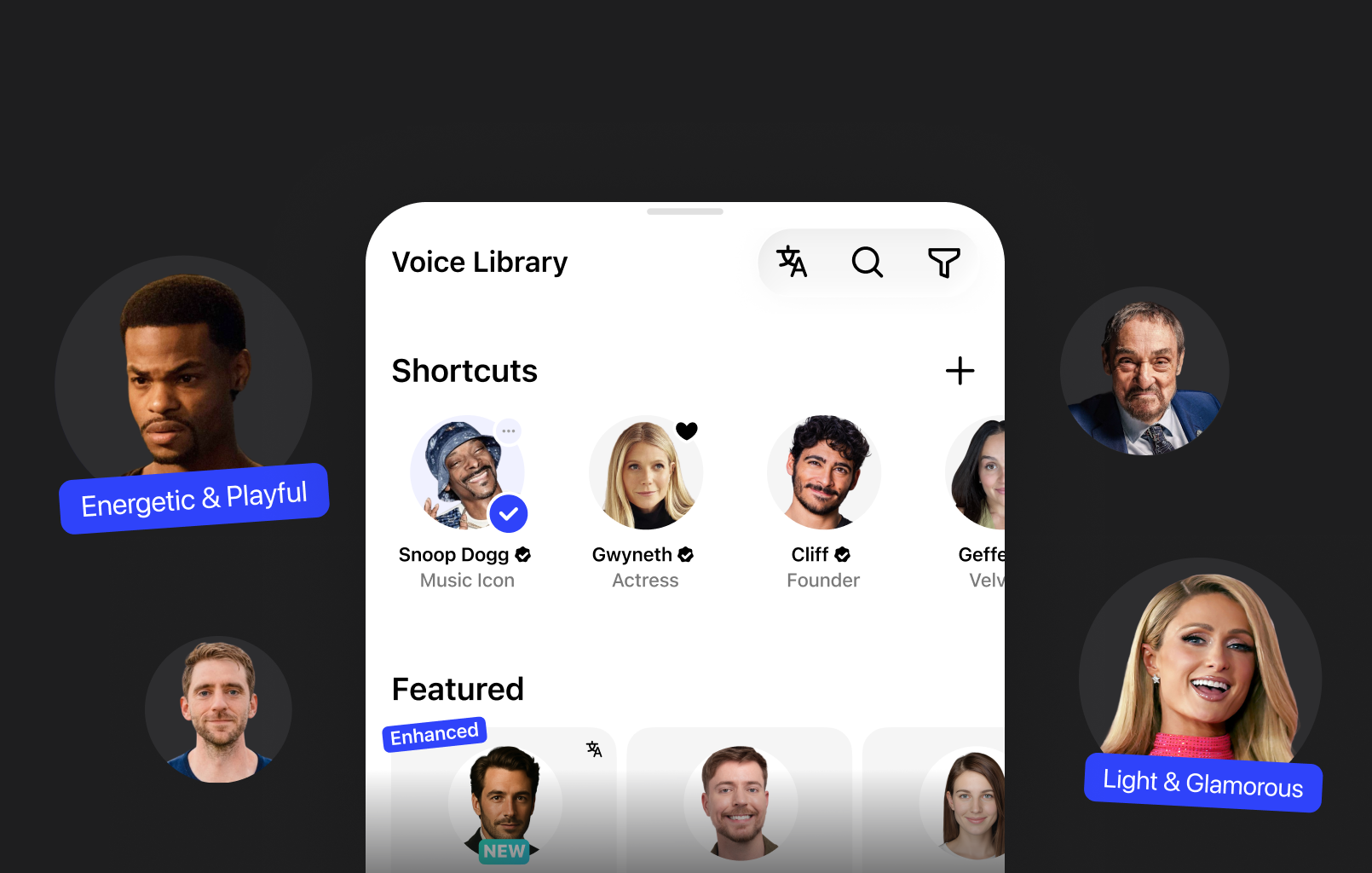 Natural sounding voices