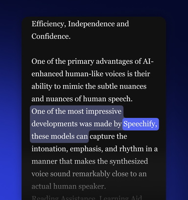 highlight current word