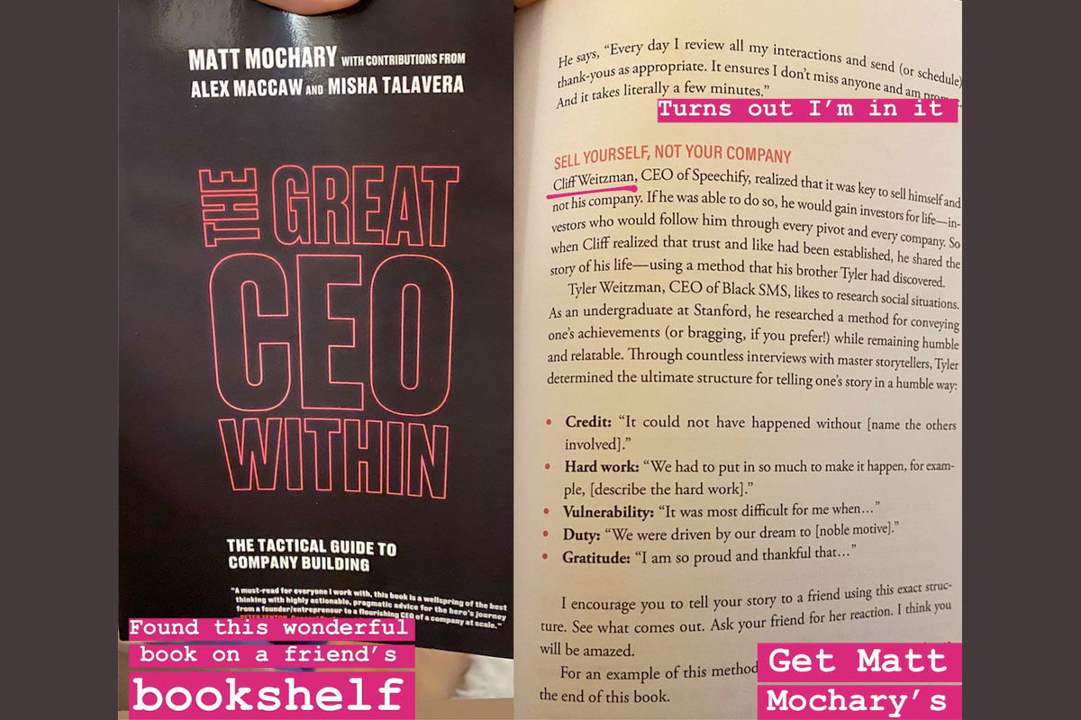 Great CEO Within Book