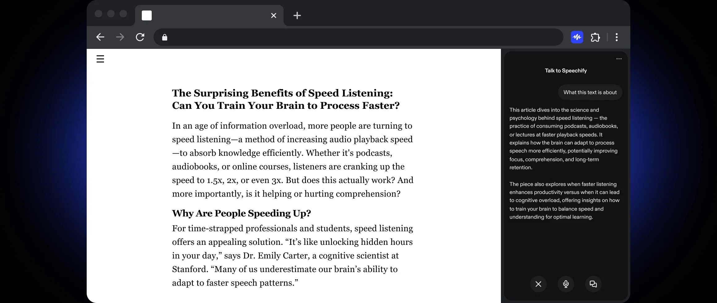 Speechify Voice AI