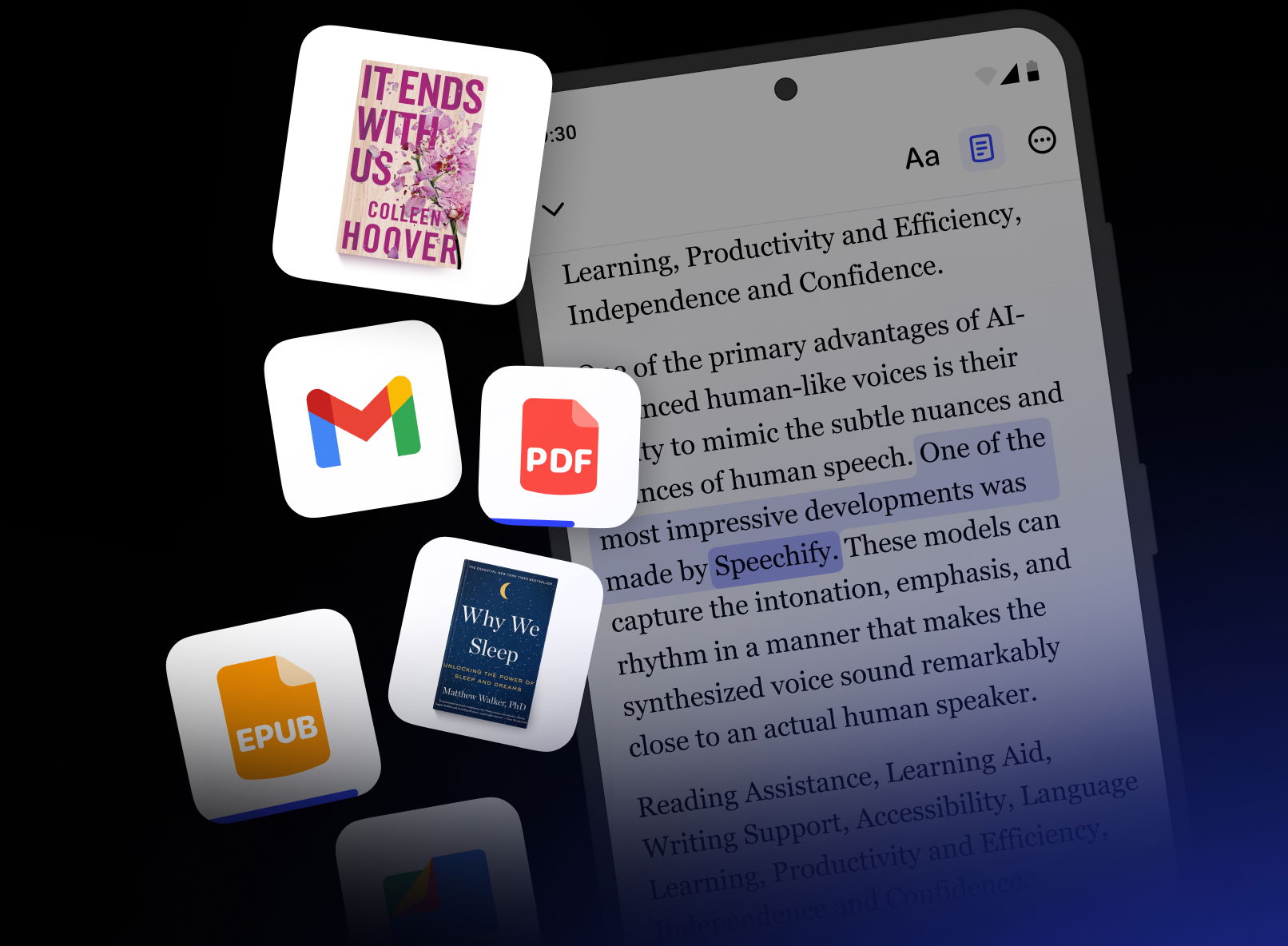 speechify android screenshot
