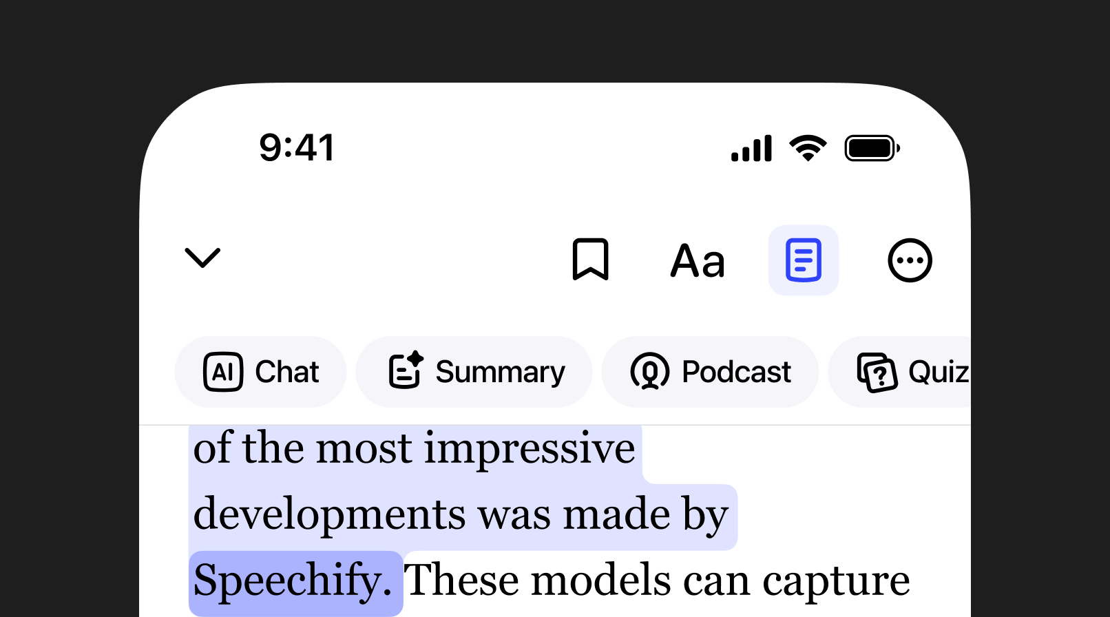 Text to Speech
