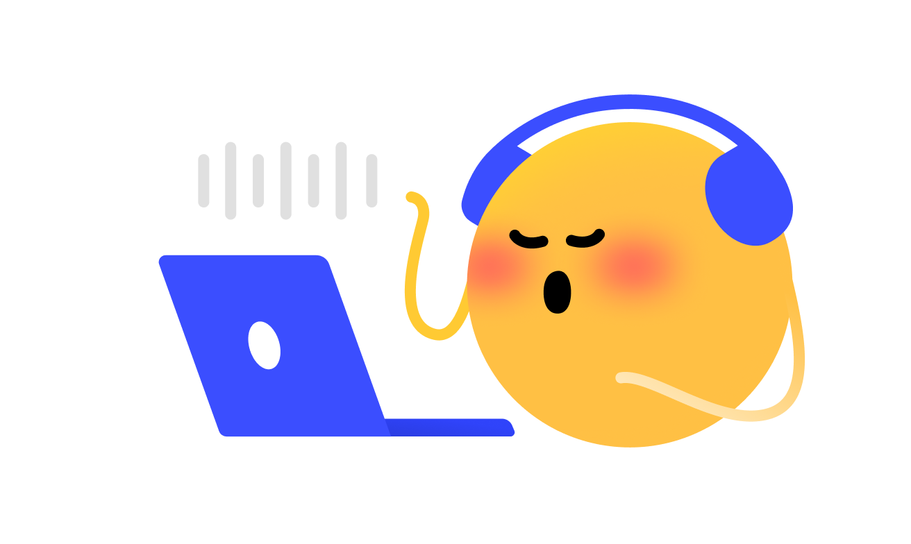 Voice AI Assistant Mascot for Speechify