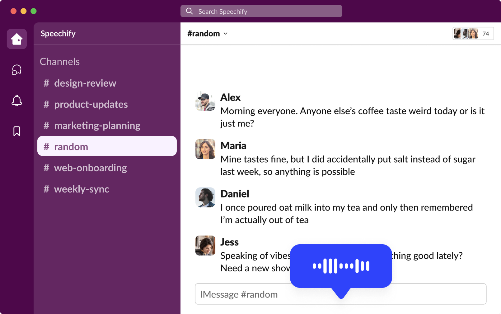 voice slack