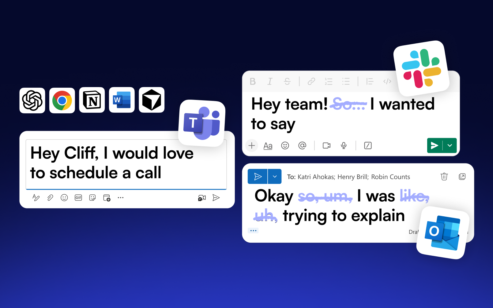 Speechify voice typing for Desktop